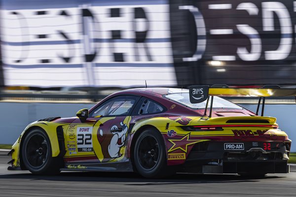 Ayhancan Güven keeps GMG Racing fastest in Indianapolis 8 Hour Test 2, leading Chris Mies as Pro-Am entries dominate the order.