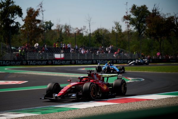 F1 | 2026 Italian GP | FP1 | Leclerc leads Ferrari one-two on home soil Ferrari's Charles Leclerc during FP1 at the 2026 F1 Italian GP.