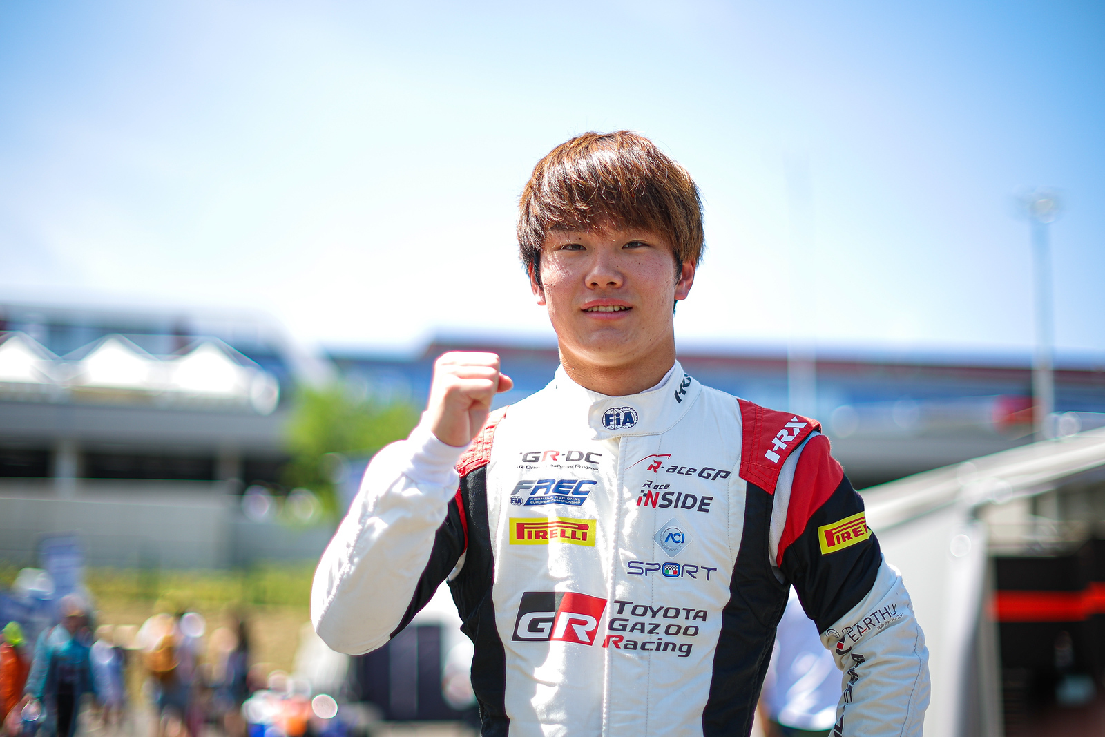 Yuki Sano claimed his maiden FREC pole at the Hungaroring, beating Reza Seewooruthun by 0.025s in Qualifying 1.