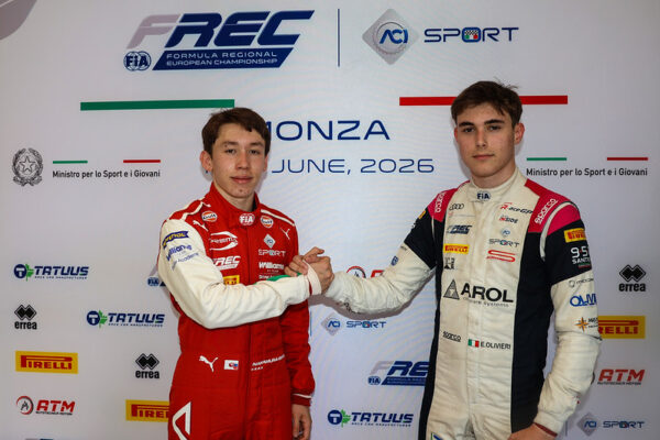 “I can’t thank the team enough”: Olivieri reflects on home pole at 2026 Monza FREC round Emanuele Olivieri praises R-ace GP after a 2026 FREC home pole at Monza while Kean Nakamura-Berta reflects on a hard-earned front-row start.