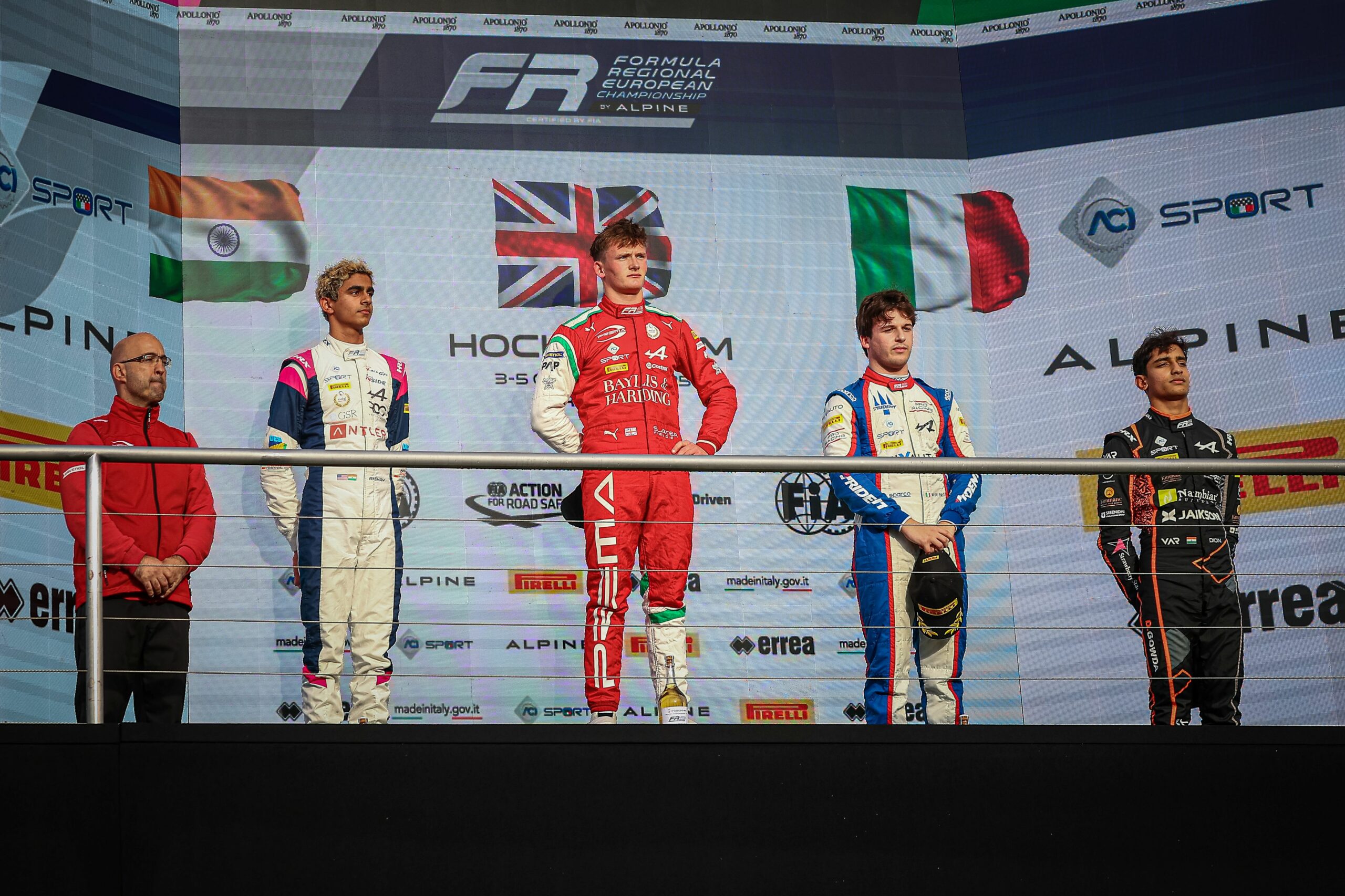 Race 1 Podium, 2025 FRECA, Hockenheim