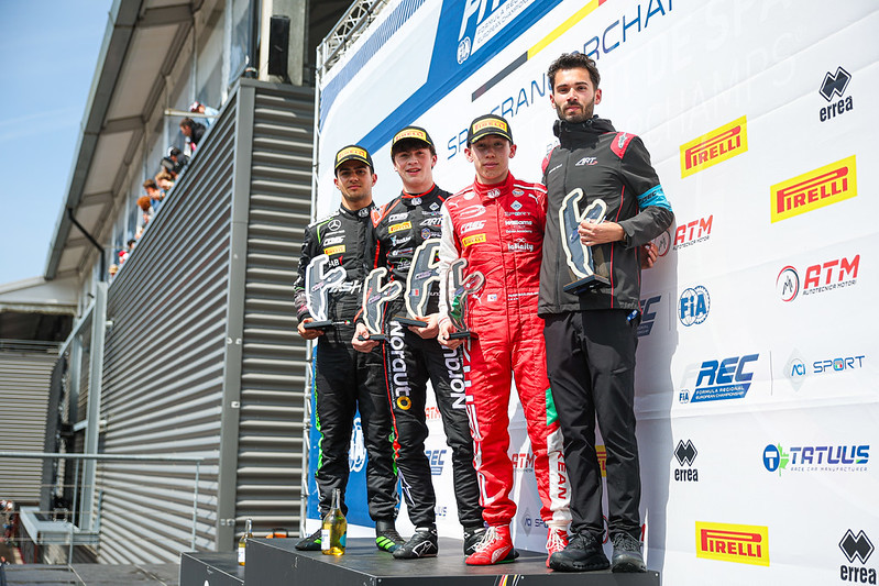 Alexandre Munoz reflects on his maiden FREC win at 2026 Spa after holding off Al Dhaheri and Nakamura-Berta in Race 1.
