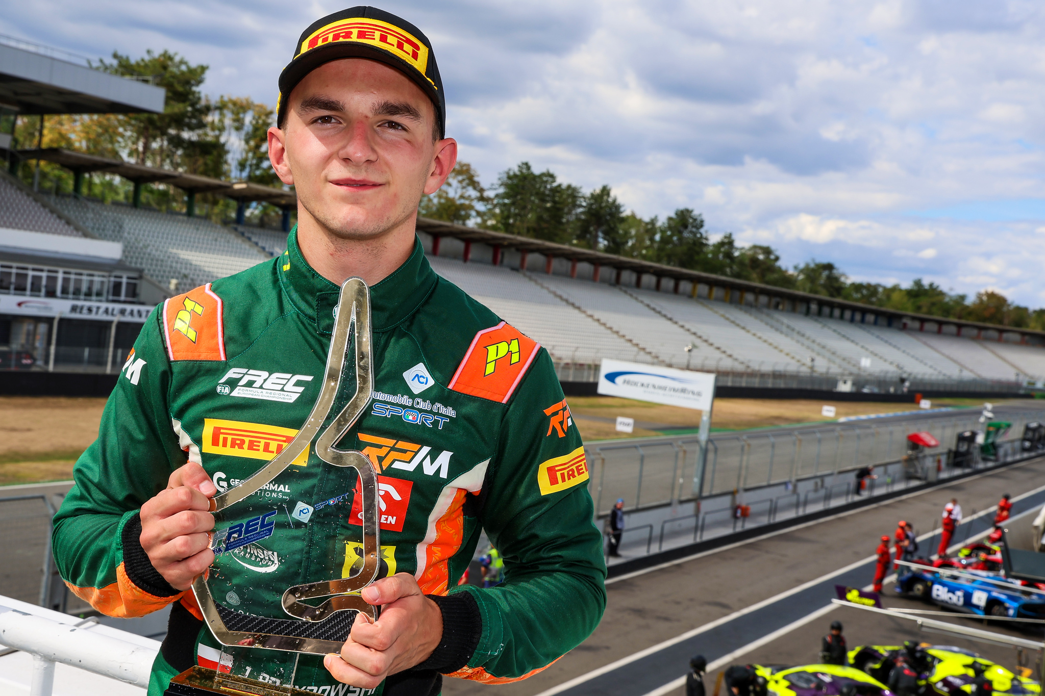 Przyrowski claimed victory in Race 1 at Hockenheim as the 2026 FIA FREC title fight goes down to the final race.