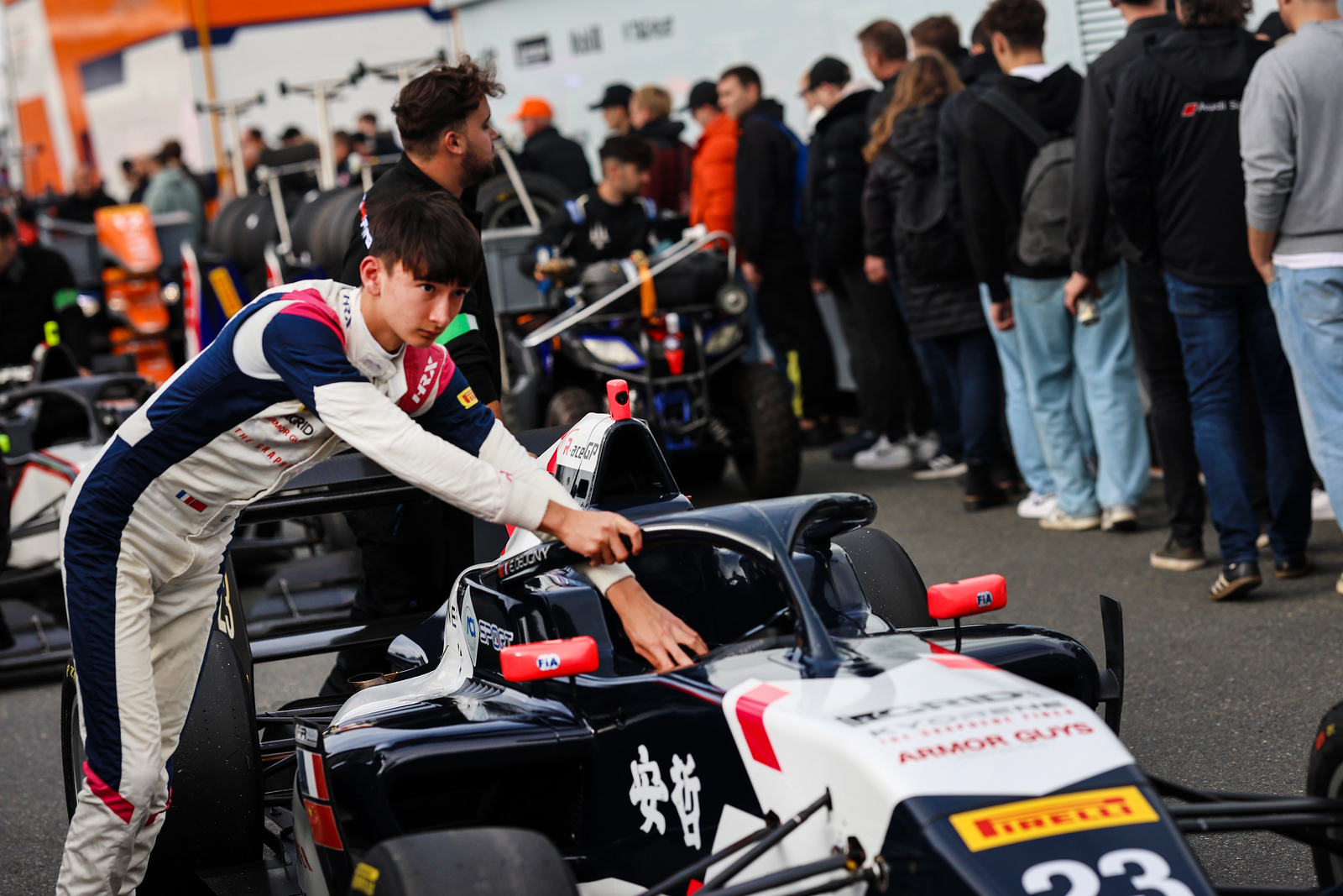 Enzo Deligny, R-ace GP, 2025 FRECA Hockenheim, Qualifying 2