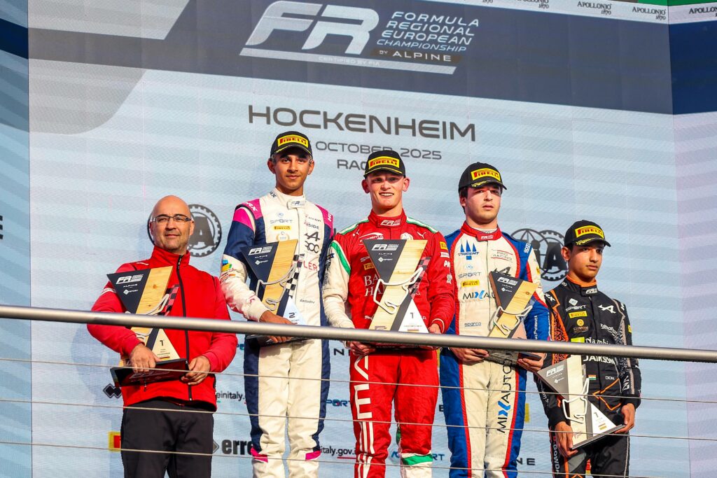 Race 1 Podium, 2025 FRECA Hockenheim