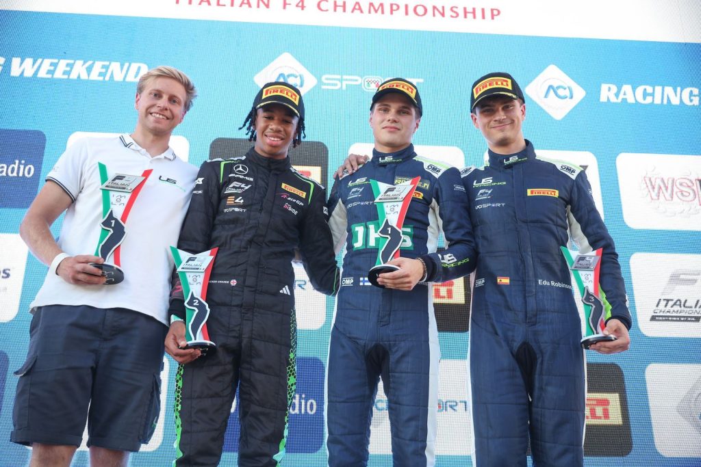Sammalisto extends his Italian F4 lead at Imola with two wins as Robinson and Craigie also triumph in an action-packed Round Five.