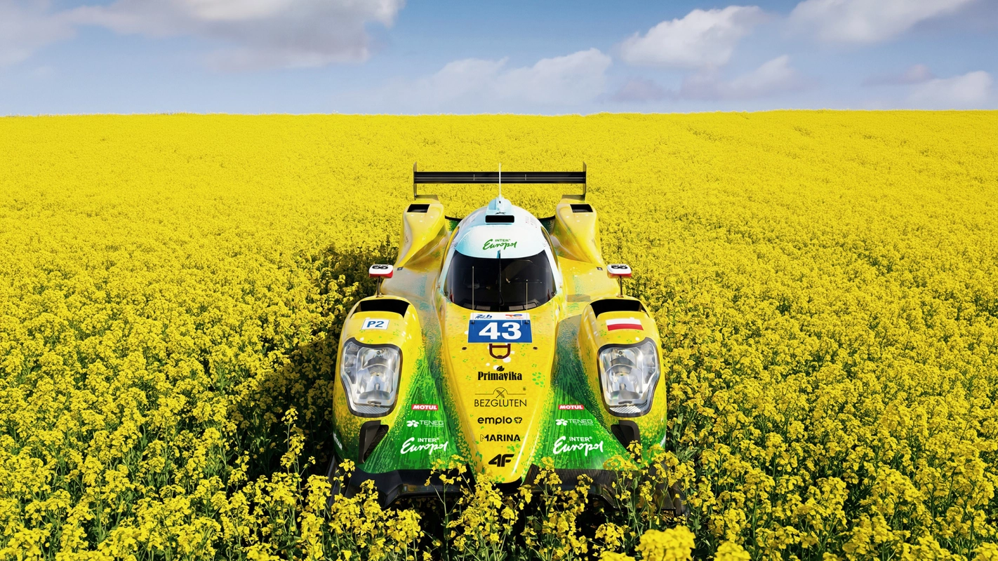 Inter Europol Competition reveals a unique Art Car inspired by Polish Impressionism for the 2026 24 Hours of Le Mans.