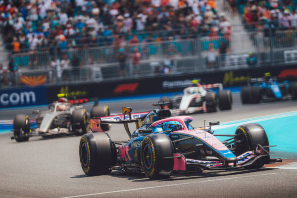 Alpine driver Pierre Gasly at the 2026 Miami GP