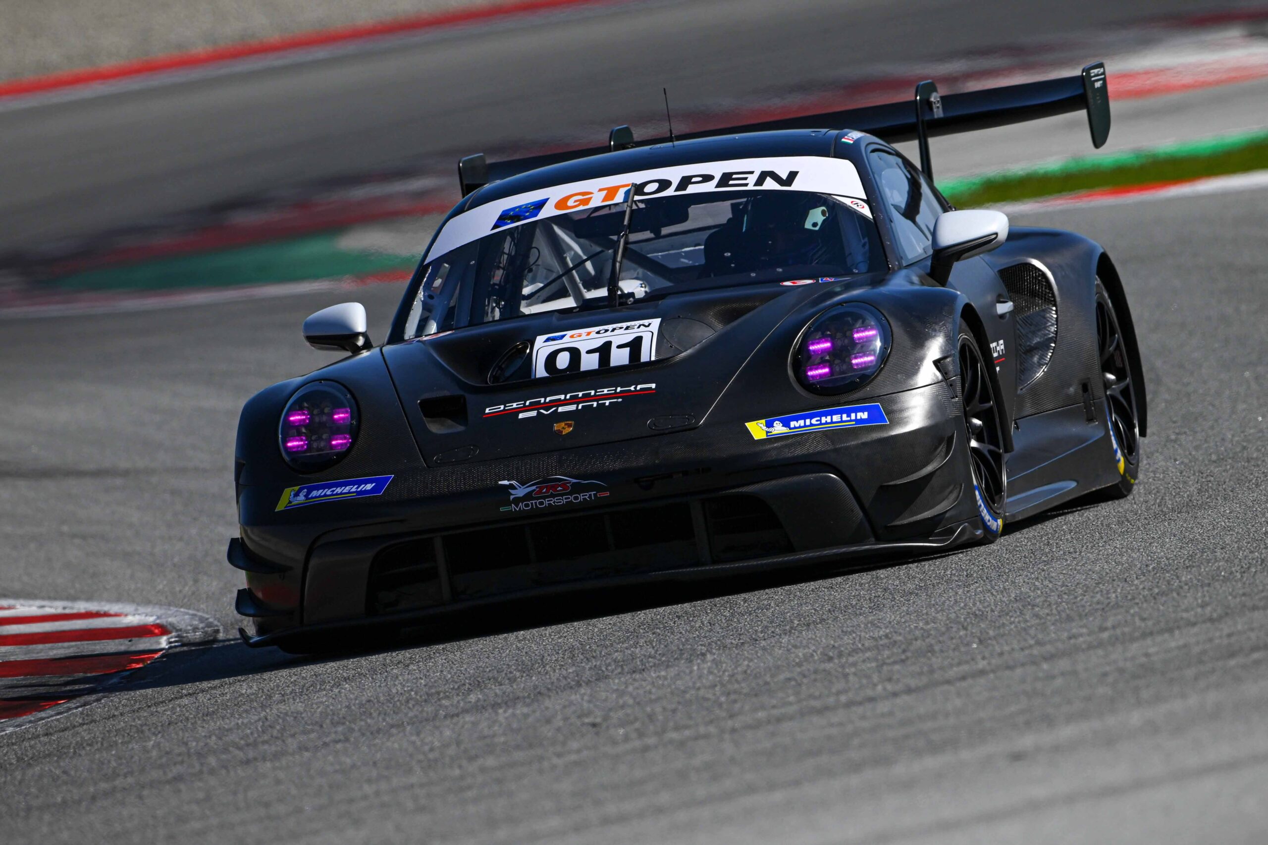 Fach Auto Tech and ZRS Motorsport share top honours as Porsche teams impress in 2026 GT Open pre-season testing at Barcelona.