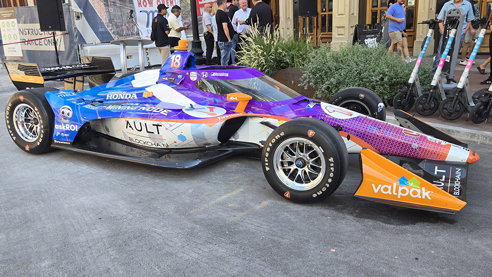 A livery for the number 18 of Dennis Hauger.