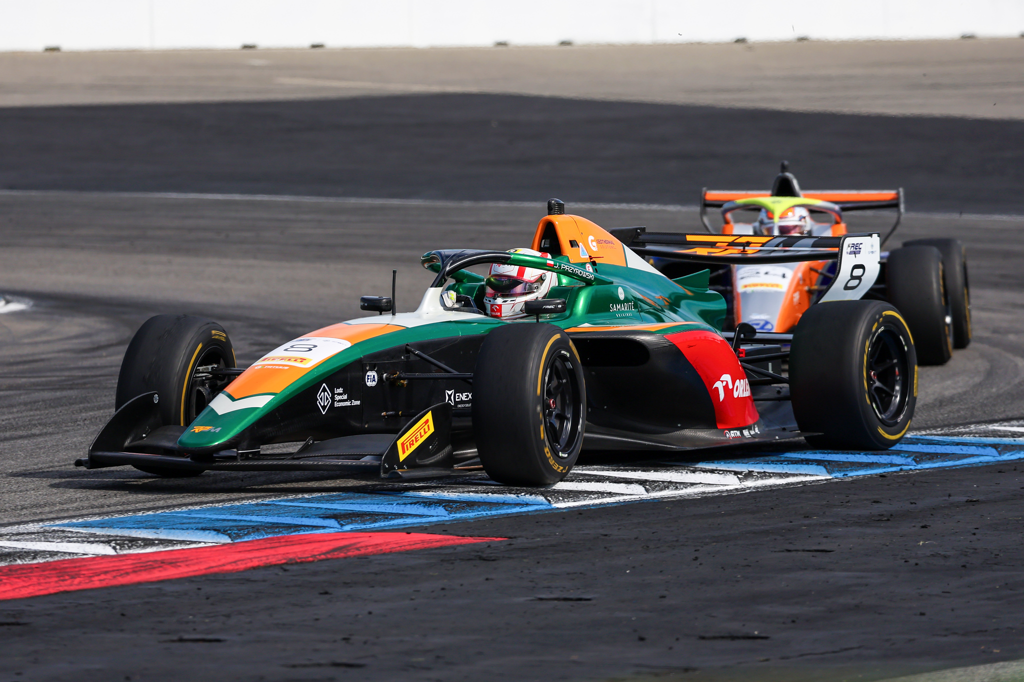 Wheldon topped FP1 before Przyrowski went fastest in FP2 at Hockenheim, as the FIA FREC finale got underway.
