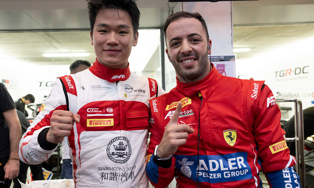 Fuoco and Ye put in a Ferrari 1-2 for the first-ever Macau GP Super Pole session for the FIA GT World Cup