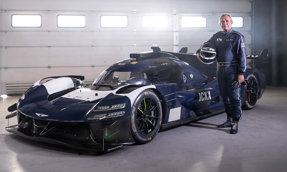 Jacky Ickx drives the Genesis GMR-001 Hypercar at Paul Ricard in an emotional moment linking Le Mans history and future.