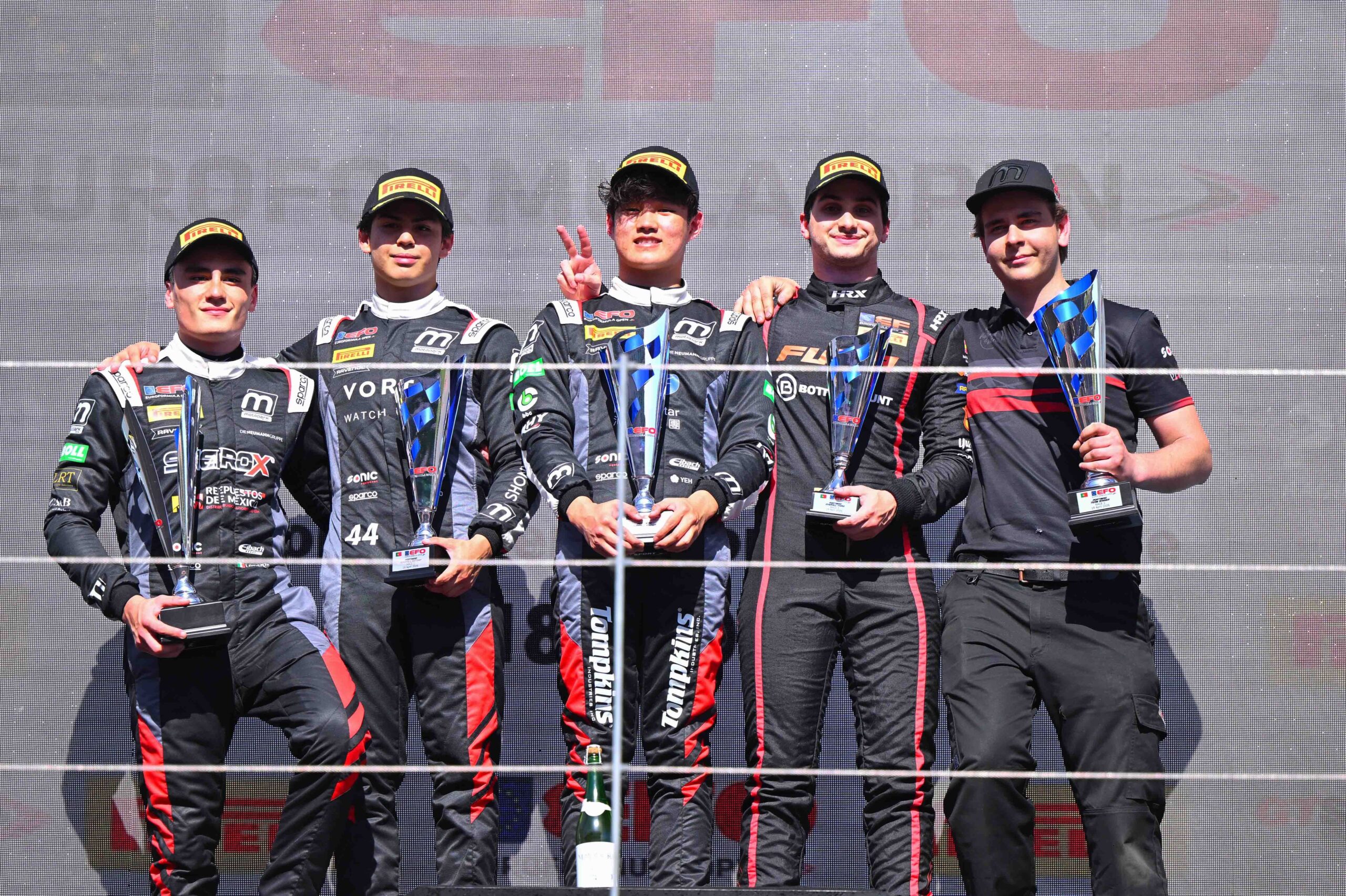 Rui-Heng Yeh dominates Euroformula Open Round 1 at Portimão, taking two wins and leading the standings after a strong start.