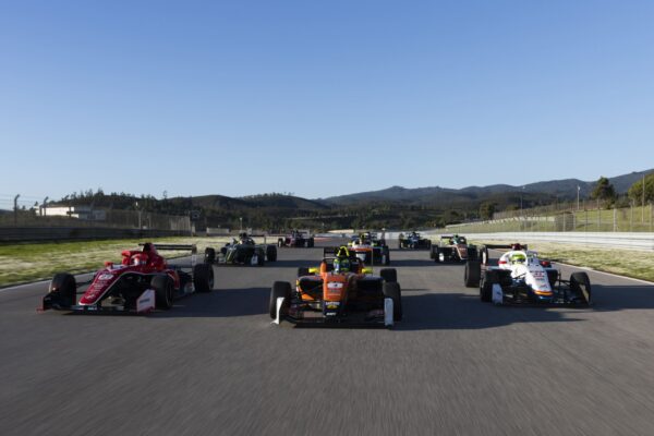 Perard and Powell top 2026 Eurocup-3 Portimão testing as Palou Motorsport and Griffin Core lead two close opening sessions.