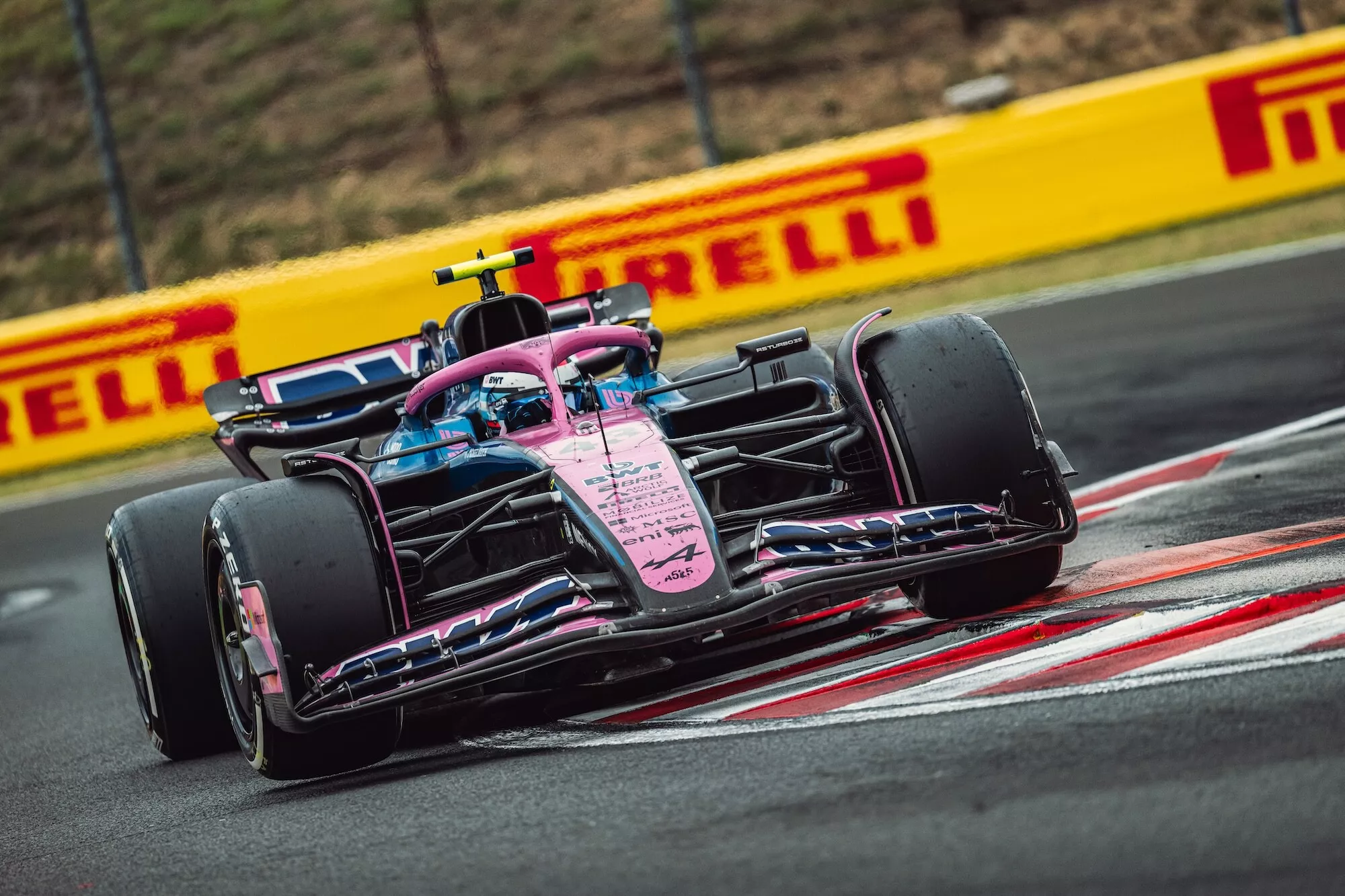 Franco Colapinto of Alpine F1 Team at the 2025 Hungarian GP.