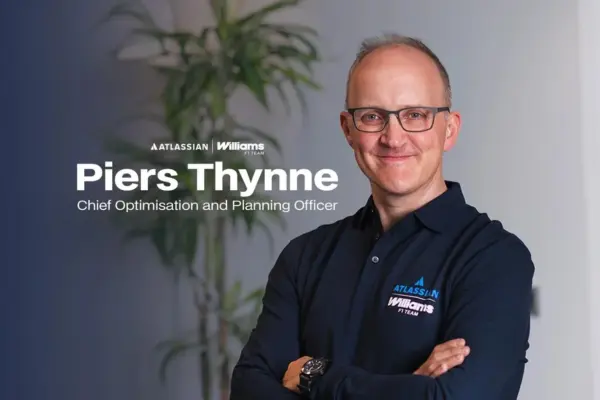 Williams F1 welcomes Piers Thynne as Chief Optimisation and Planning Officer alongside three new senior technical leaders Williams F1 Team welcomes Piers Thynne, who joins the team from McLaren, as its Chief Optimisation and Planning Officer effective August 2026.