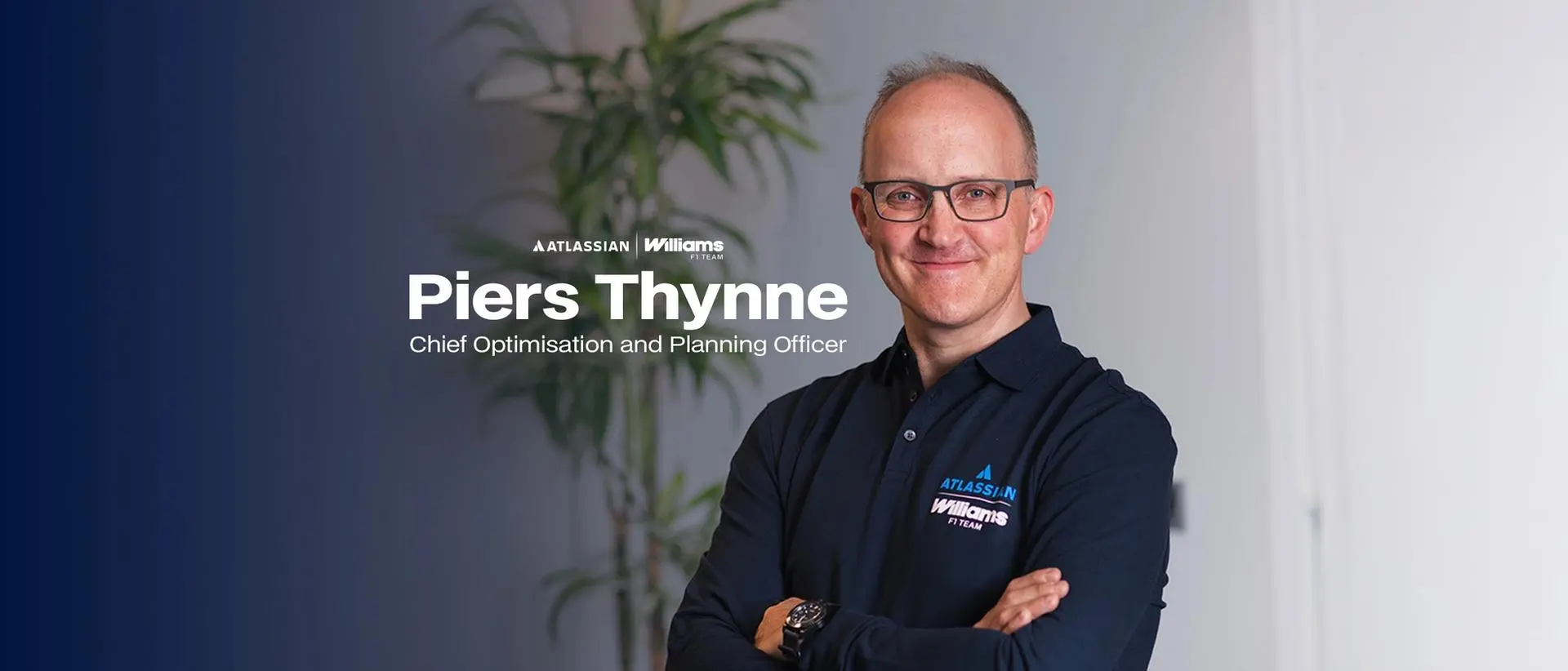 Williams F1 Team welcomes Piers Thynne, who joins the team from McLaren, as its Chief Optimisation and Planning Officer effective August 2026.
