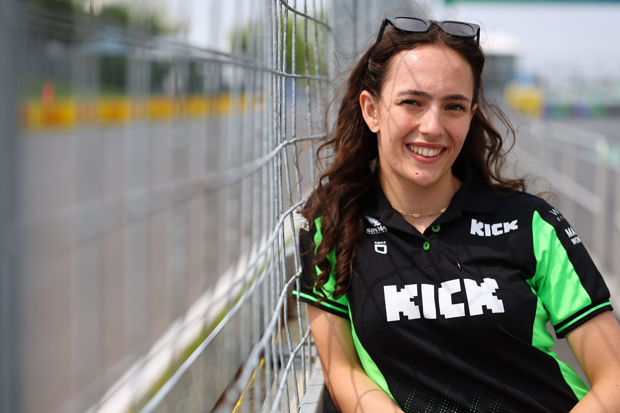 Emma Felbermayr of Austria and Rodin Motorsport (5) looks on during previews ahead of the F1 Grand Prix of Canada at Circuit Gilles-Villeneuve on June 12, 2025 in Montreal, Quebec