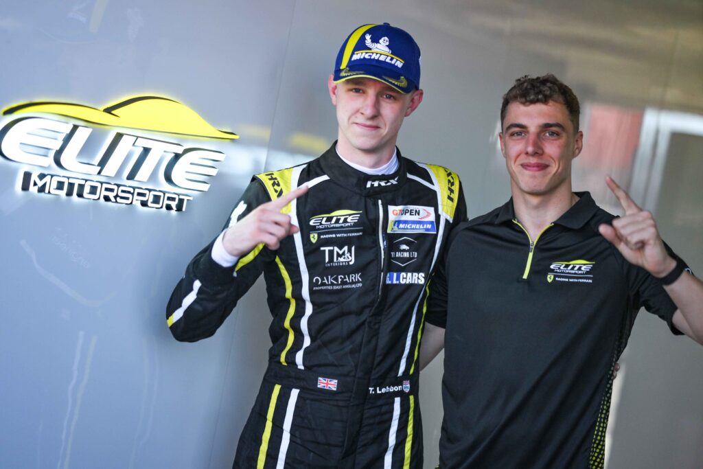 Emson and Lebbon sweep Misano for Elite Motorsport to take the 2026 GT Open points lead ahead of Mansell and Götz.
