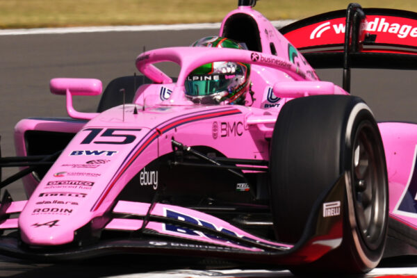 Alex Dunne will start Sunday's 2026 F2 Feature Race from P2 at the British GP. For the second year in a row, he narrowly missed out on pole.