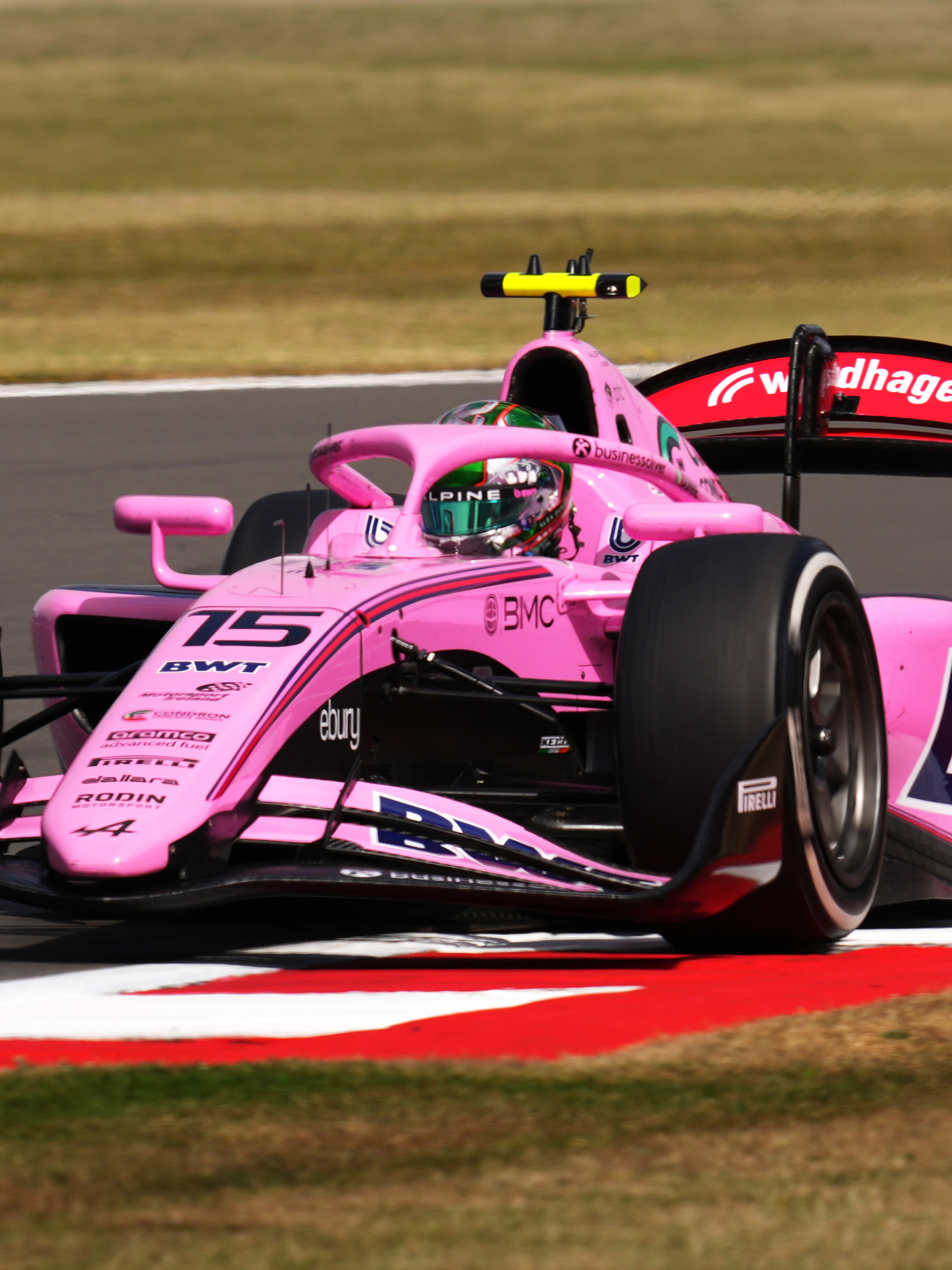 Alex Dunne will start Sunday's 2026 F2 Feature Race from P2 at the British GP. For the second year in a row, he narrowly missed out on pole.