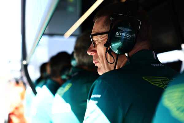 Cowell discusses Newey’s influence and how Aston Martin is preparing for the F1 2026 regulations Aston Martin team boss Andy Cowell on the pitwall during F1 Australian GP weekend