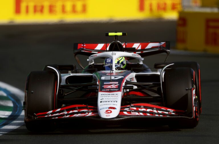 MoneyGram Haas F1 Team's Oliver "Ollie" Bearman finished the 2025 F1 Saudi Arabian GP P13, ahead of teammate Esteban Ocon
