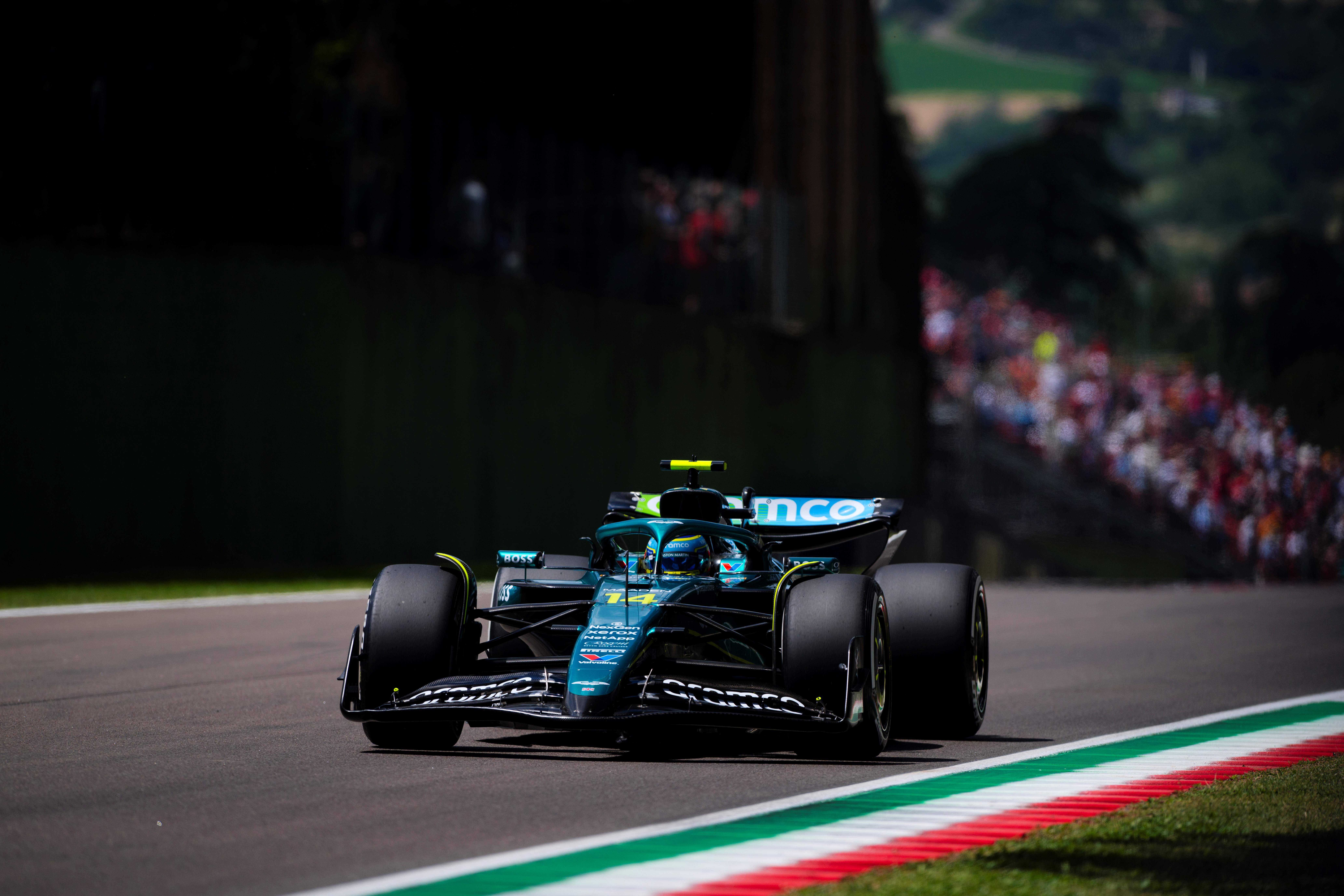Alonso gets P5 for Aston Martin in F1 Imola GP Qualifying
