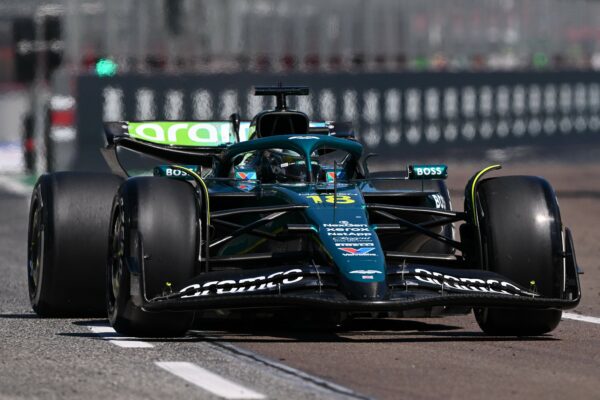 Lance Stroll for Aston Marting during the F1 2025 Imola GP