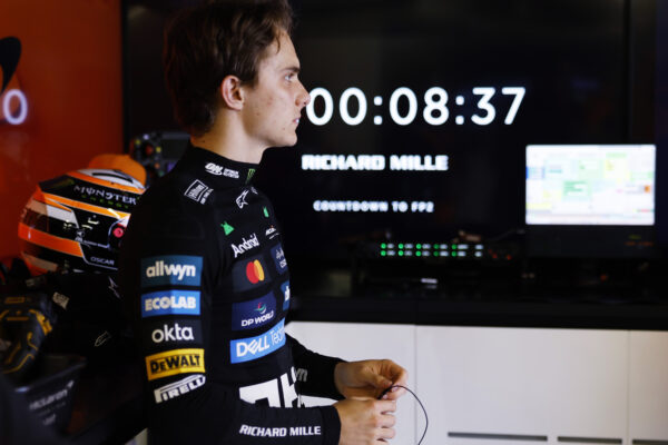 MONTE-CARLO, MONACO - MAY 23: Oscar Piastri of Australia and McLaren prepares to drive in the garage during practice ahead of the F1 Grand Prix of Monaco at Circuit de Monaco on May 23, 2025 in Monte-Carlo, Monaco. (Photo by Glenn Dunbar/LAT Images)