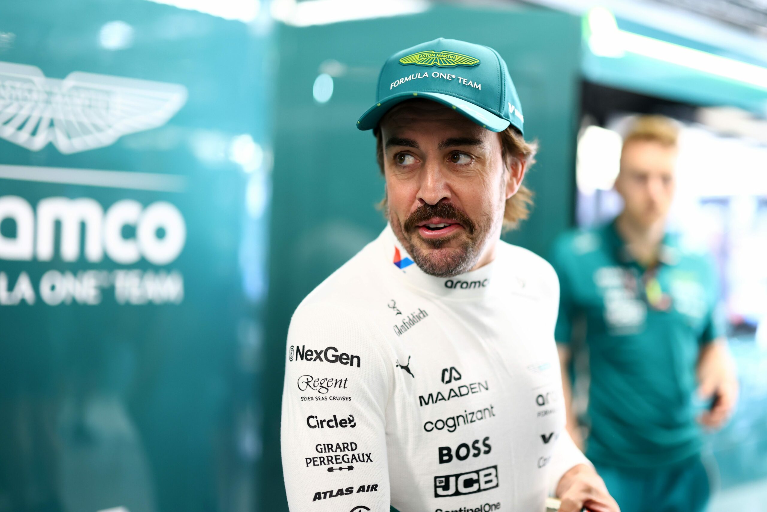 Fernando Alonso at Hungarian GP