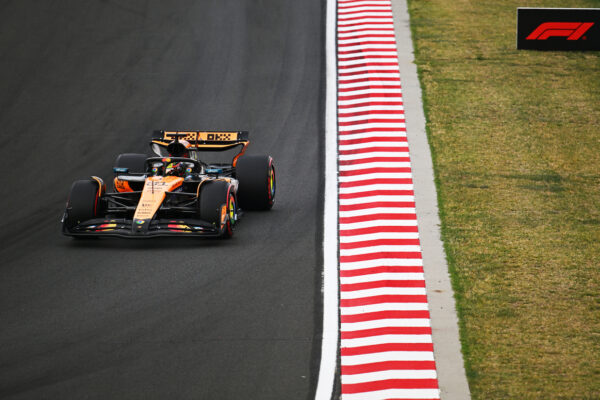 BUDAPEST, HUNGARY - AUGUST 02: Oscar Piastri of Australia driving the (81) McLaren MCL39 Mercedes on track during qualifying ahead of the F1 Grand Prix of Hungary at Hungaroring on August 02, 2025 in Budapest, Hungary.