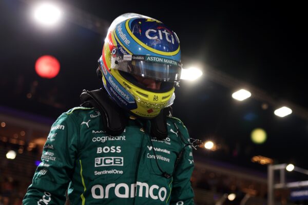 Fernando Alonso at the F1 Singapore GP