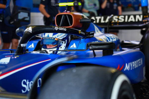 Williams F1 reserve driver Luke Browning has walked away from a huge crash in Super Formula testing at the Suzuka circuit in Japan.