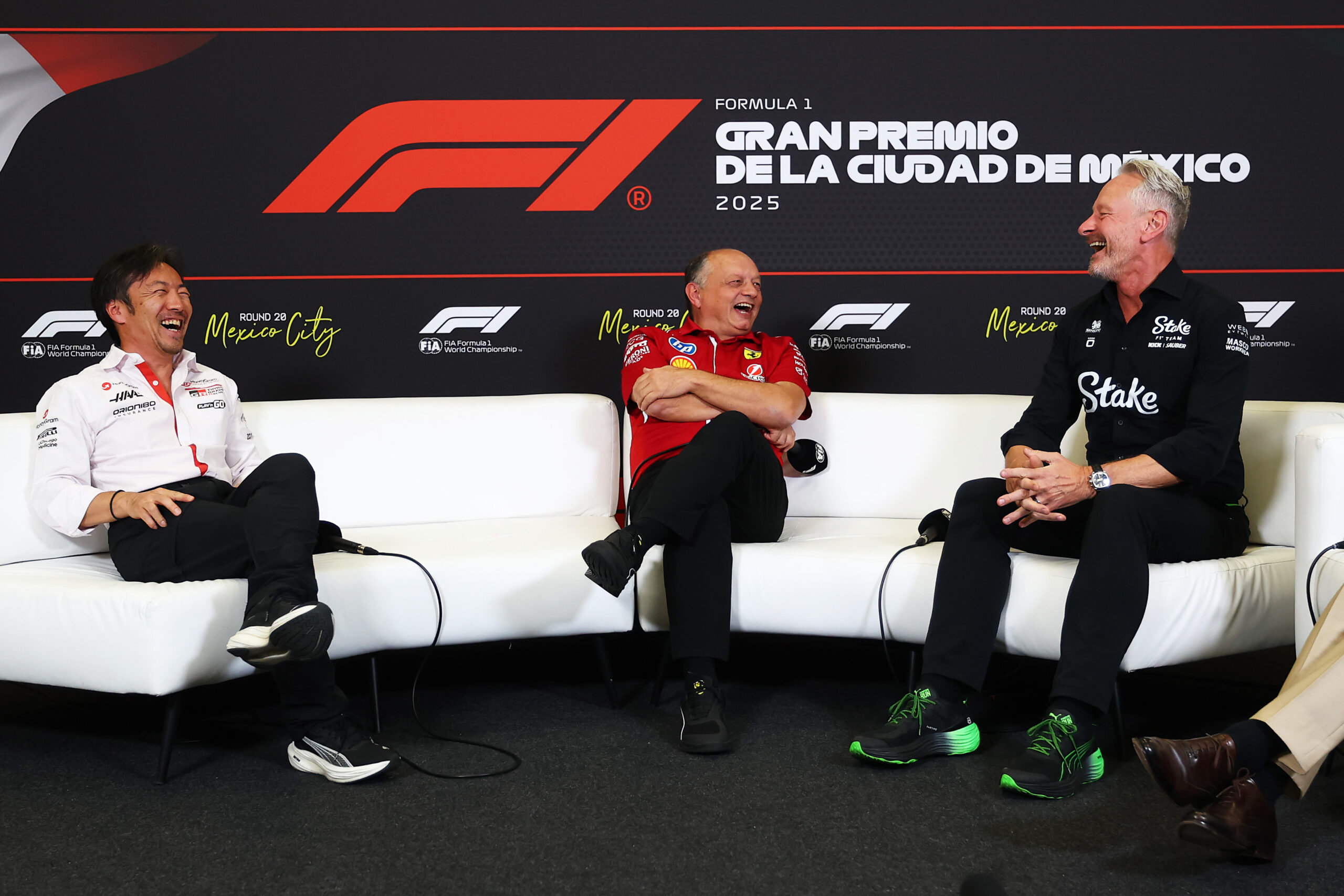 Team Principles Ayao Komatsu and Jonathan Wheatley ahead of F1 Mexico City GP