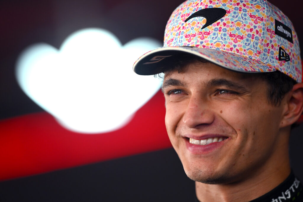 Lando Norris on taking championship lead from McLaren teammate of Oscar Piastri ahead of F1 Sao Paulo GP