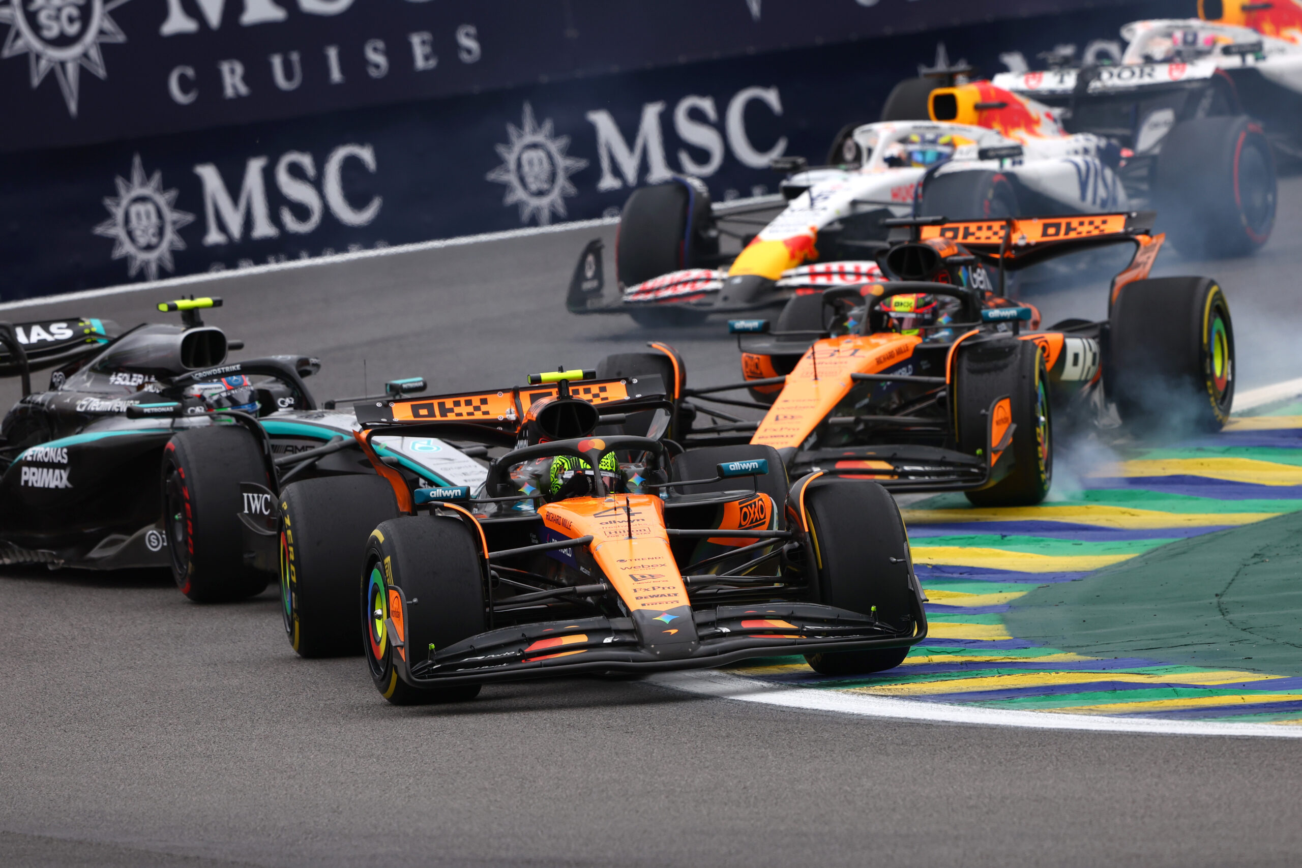 The FIA held its annual review meeting with F1 drivers to discuss the driving standards guidelines and stewarding decisions. F1 drivers discussed controversial penalties such as Oscar Piastri's penalty in Brazil.