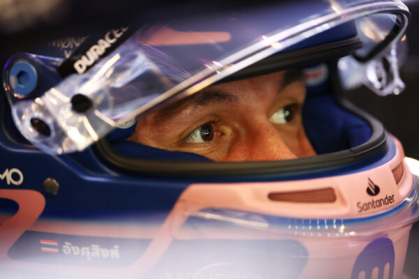 Williams driver Alex Albon discusses radio issues and claims his penalty for colliding with Lewis Hamilton was undeserved after DNF at the F1 Las Vegas GP