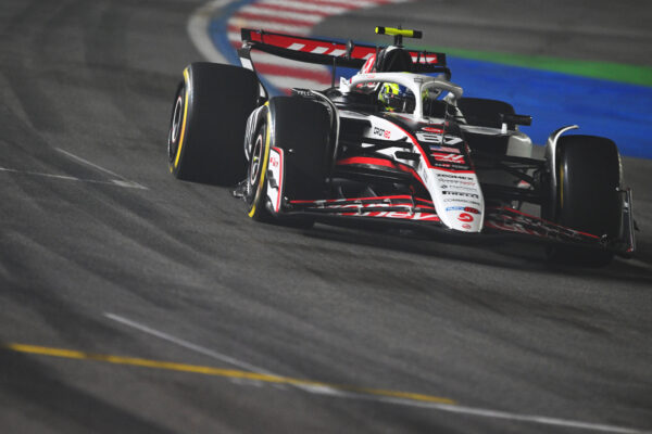 Bearman at the F1 Las Vegas GP