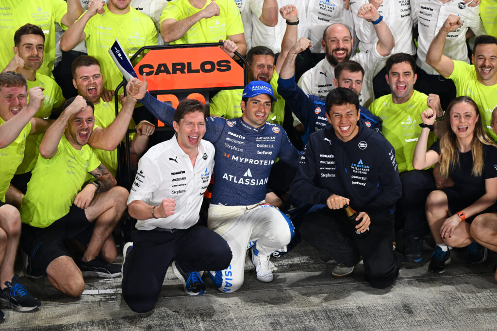 Sainz delivered a masterclass in performance at the F1 Qatar GP, claiming his second podium of the season in third place.