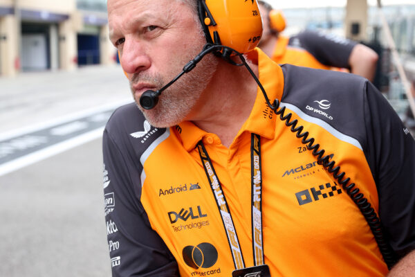 Zak Brown in Abu Dhabi GP 202, months before the MCL40 Launch and f1 2026 season.