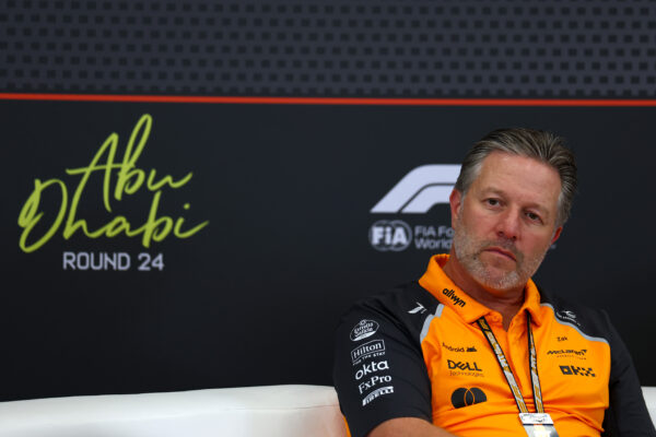 As 2026 nears, McLaren's Zak Brown defends Mercedes’ PU amid compression ratio accusations, framing the dispute as standard F1 politics.