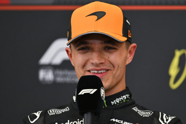2025 World Champion Lando Norris has confirmed he will use number 1 on his McLaren car for the 2026 F1 season.