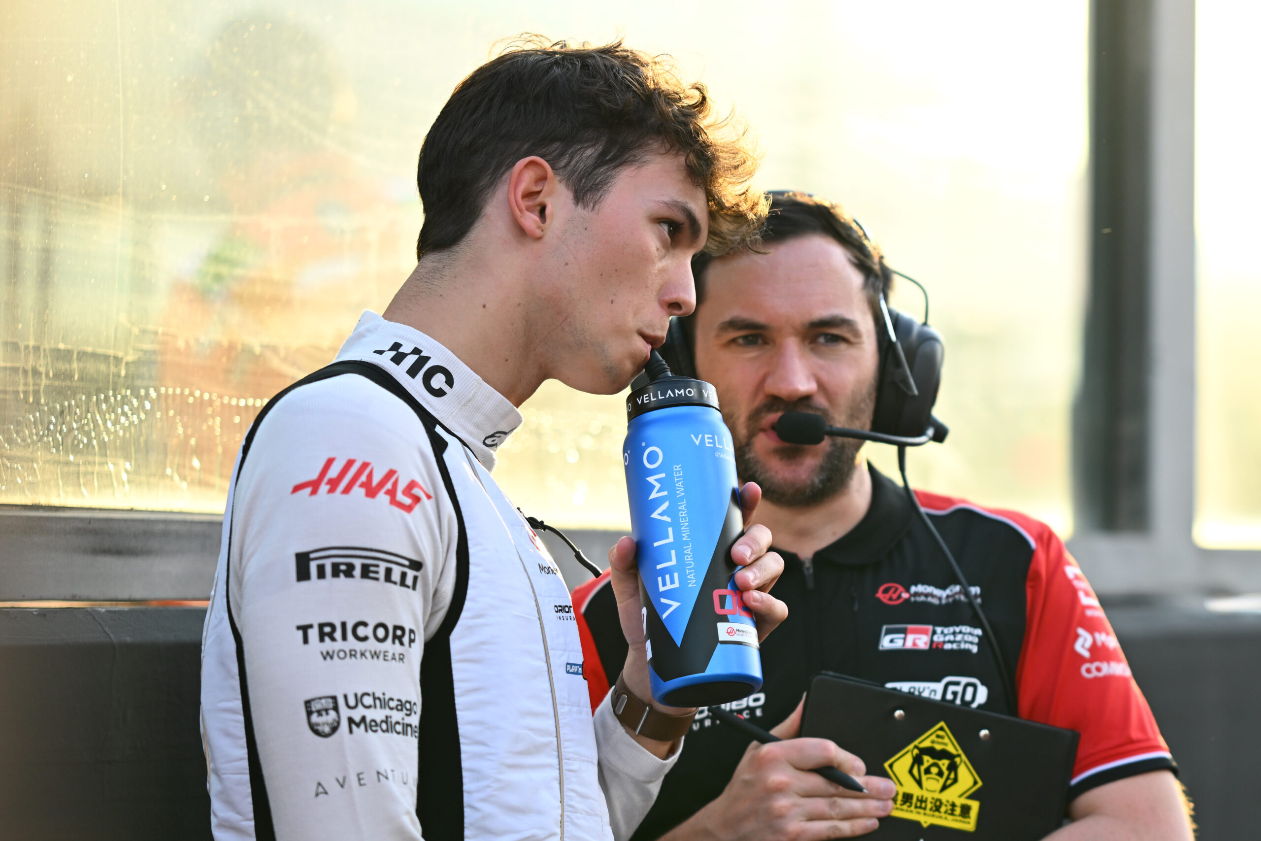 Haas F1's Oliver Bearman during the 2025 F1 season.