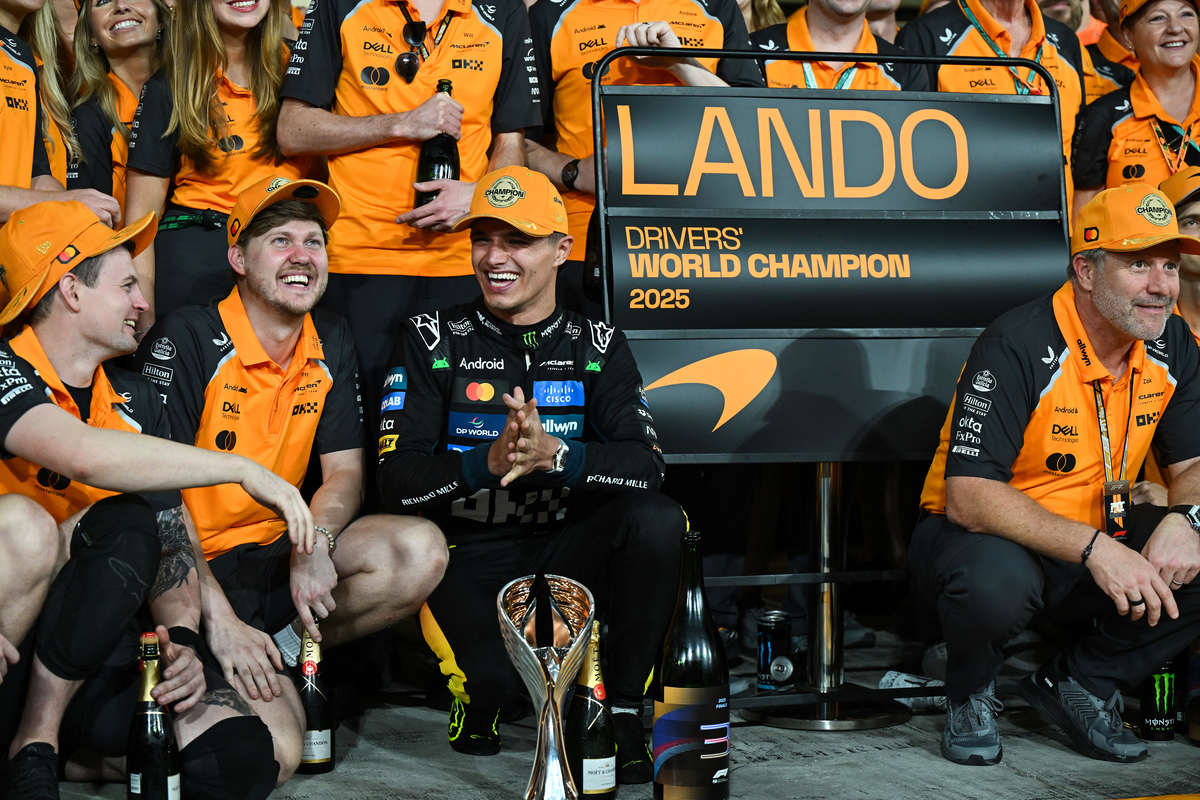 Fellow F1 drivers congratulate Lando Norris and share their thoughts on the Brit winning his first drivers’ championship at the Abu Dhabi GP