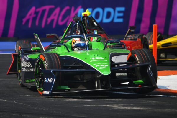 Buemi delivered a strong qualifying at the Mexico City E-Prix, pole position but an error hindered possible victory.