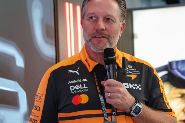 Zak Brown has provided insight into team principal Andrea Stella’s future at McLaren amid Gianpiero Lambiase's move to the F1 team from 2028