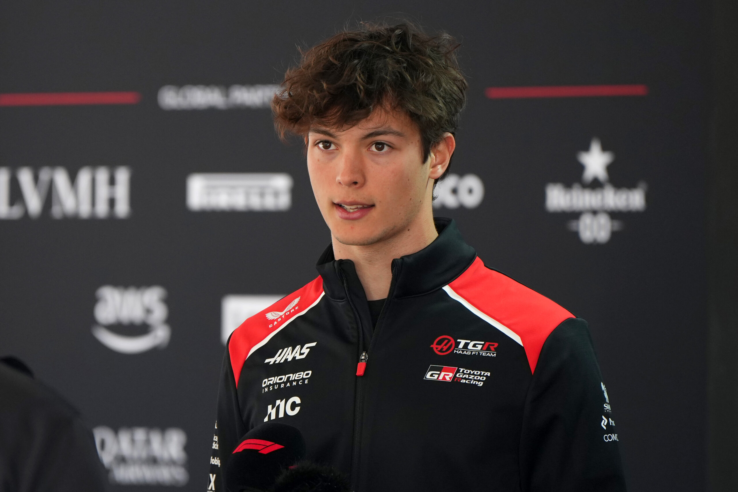 Haas 2026 Sprint Qualifying with Ollie Bearman at the 2026 F1 Chinese GP