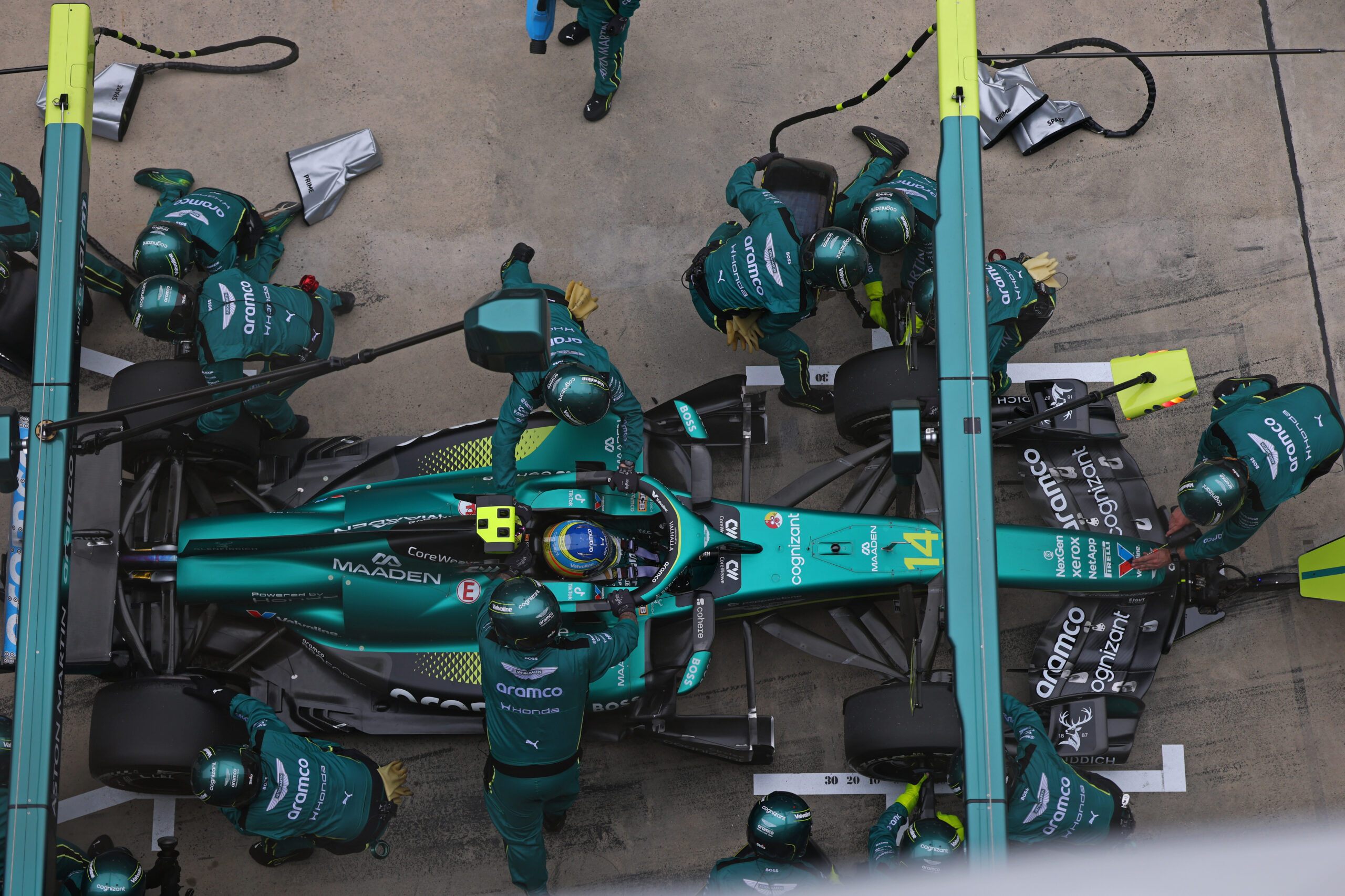 Alonso at the F1 Chinese GP